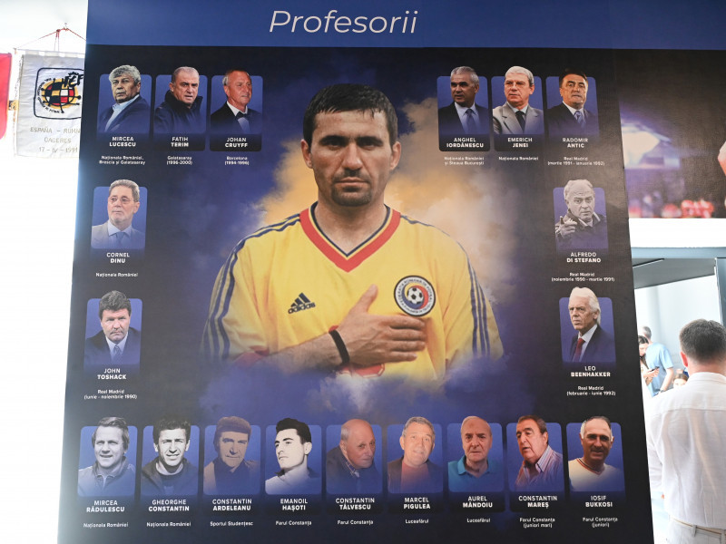 FOTBAL:INAUGURARE CLADIRE ADMINISTRATIVA ACADEMIA GHEORGHE HAGI (4.09.2024)