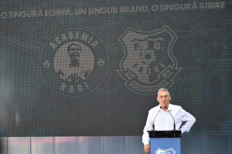 FOTBAL:INAUGURARE CLADIRE ADMINISTRATIVA ACADEMIA GHEORGHE HAGI (4.09.2024)