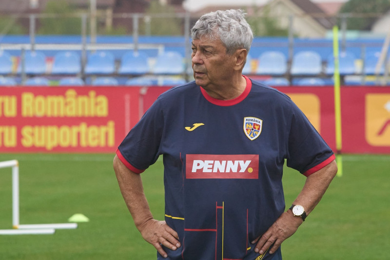 Head coach Mircea Lucescu, first official training, Romanian National Football Team, Bucharest, Romania - 01 Sep 2024