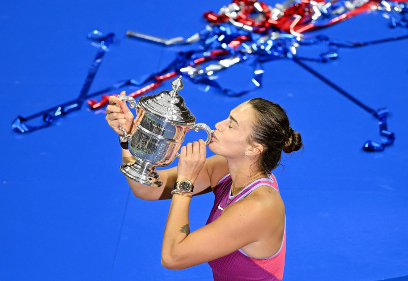 US Open Tennis Women's Final Sabalenka vs Pegula in New York