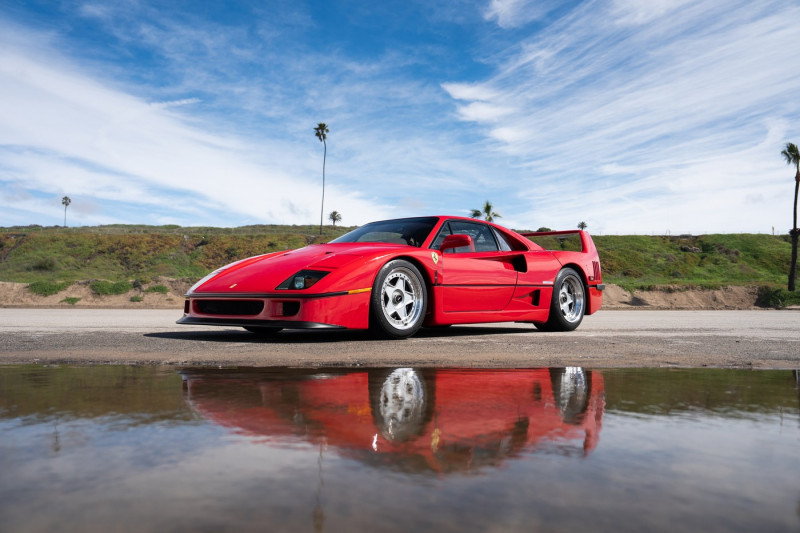 Classic 90s Ferrari which has done one mile a day over last 34 years selling for £2million