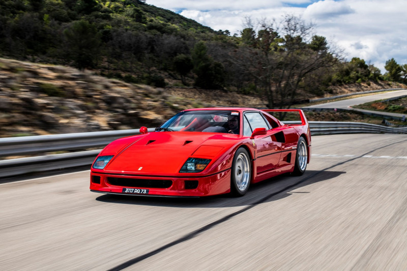 EXCLUSIVE: Ex-F1 race ace Alain Prost’s old Ferrari F40 for sale for Ł2.65 million