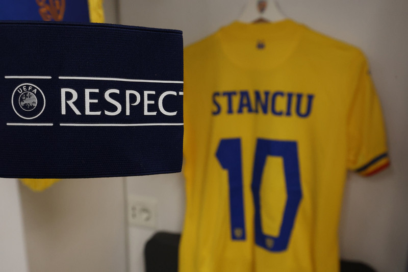 nicolae stanciu banderola capitan romania