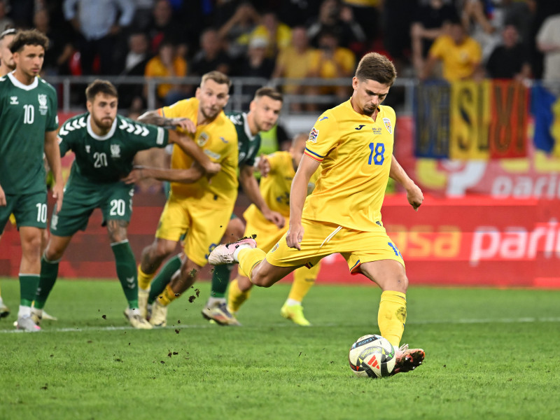 FOTBAL:ROMANIA-LITUANIA, LIGA NATIUNILOR (9.09.2024)