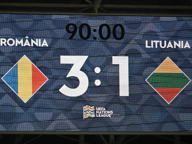 FOTBAL:ROMANIA-LITUANIA, LIGA NATIUNILOR (9.09.2024)