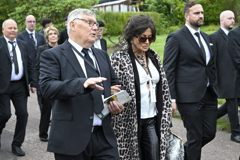 Sven-Göran Eriksson Funeral, Torsby, Sweden - 13 Sep 2024