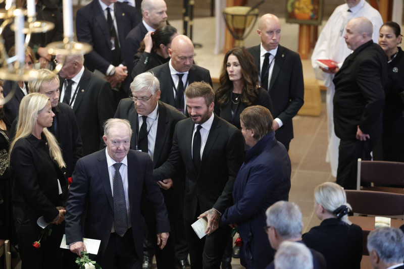 Sven-Göran Eriksson Funeral, Torsby, Sweden - 13 Sep 2024