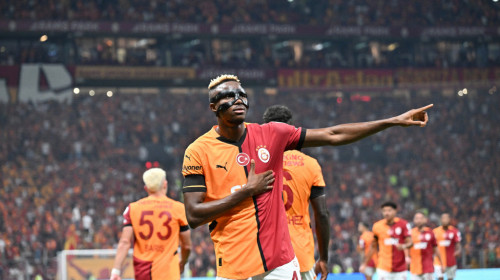 Victor Osimhen, imagini spectaculoase după debutul la Galatasaray