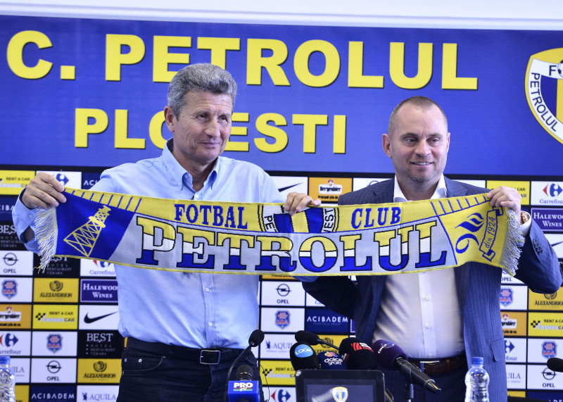 3.FOTBAL:PREZENTARE GHEORGHE MULTESCU LA FC PETROLUL PLOIESTI (17.09.2014)