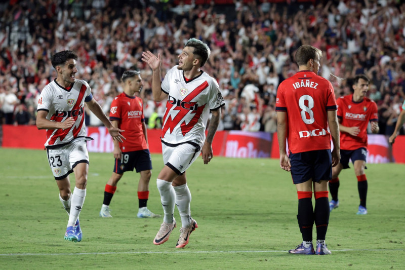 Spain - LaLiga EA Sports - Rayo Vallecano vs CA Osasuna - 16/09/2024 SPAIN, MADRID, SEPTEMBER 16. Andrei Ratiu of Rayo V