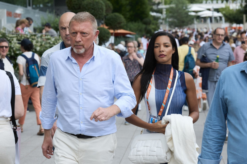 People dans les tribunes de la finale Dames des Internationaux de Tennis de Roland Garros à Paris