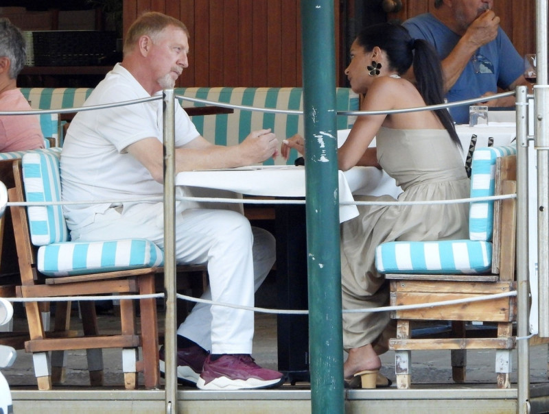 *EXCLUSIVE* WEB MUST CALL FOR PRICING - Boris Becker and his fiancee Lilian de Carvalho Monteiro visit the Cervara Abbey, the venue of their reported wedding as they complete their preparations by enjoying a romantic dinner out in Portofino.
*PICTURES TAK