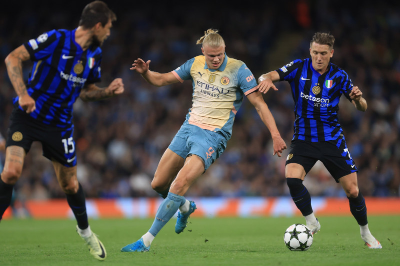 Manchester City v Inter Milan, UEFA Champions League, Group Stage, Football, Etihad Stadium, Manchester, UK, 18 Sep 2024