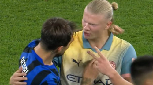 Moment cum rar se vede, după Manchester City - Inter! Rămas ”mască”, Haaland a replicat direct: ”Du-te naiba”