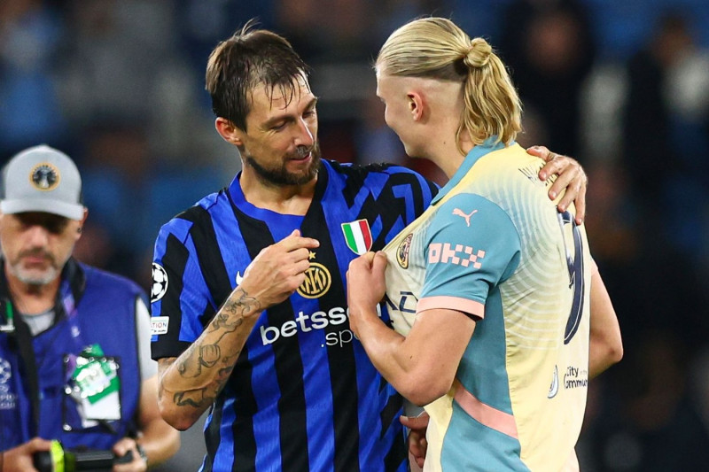 Manchester City v Inter Milan, UEFA Champions League, Group Stage, Football, Etihad Stadium, Manchester, UK, 18 Sep 2024