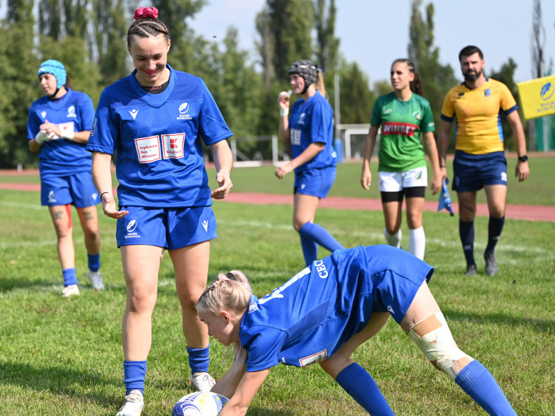 RUGBY FEMININ:ROMANIA-BULGARIA, RUGBY EUROPE CONFERENCE (22.09.2024)