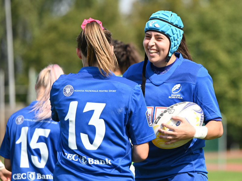 RUGBY FEMININ:ROMANIA-BULGARIA, RUGBY EUROPE CONFERENCE (22.09.2024)