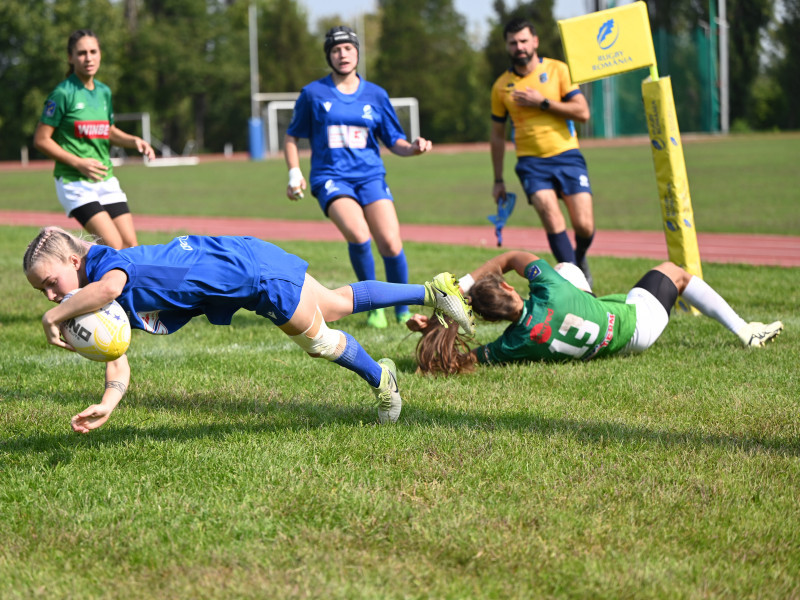 RUGBY FEMININ:ROMANIA-BULGARIA, RUGBY EUROPE CONFERENCE (22.09.2024)