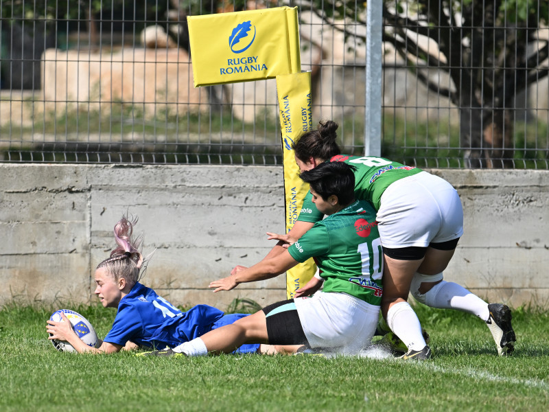RUGBY FEMININ:ROMANIA-BULGARIA, RUGBY EUROPE CONFERENCE (22.09.2024)