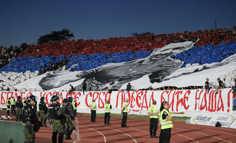 RECORD DATE NOT STATED 24.09.2024 Belgrade(Serbia) FK Partizan-FK Crvena Zvezda(Red Star) Mozzartbet Super Liga men s fo