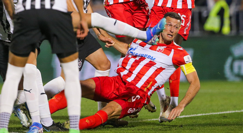 RECORD DATE NOT STATED 24.09.2024 Belgrade(Serbia) FK Partizan-FK Crvena Zvezda(Red Star) Mozzartbet Super Liga men s fo