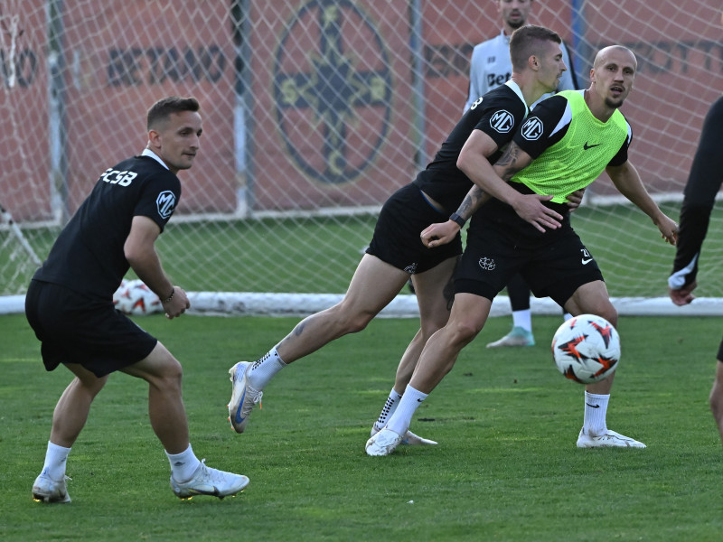 FOTBAL:ANTRENAMENT OFICIAL FCSB INAINTEA MECIULUI CU RFS, UEFA EUROPA LEAGUE (25.09.2024)
