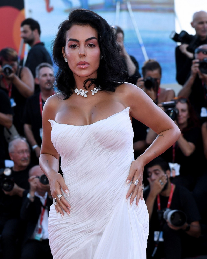 Venice, 81st Venice International Film Festival, Red Carpet Diva &amp; donna award. Pictured: Georgina Rodriguez