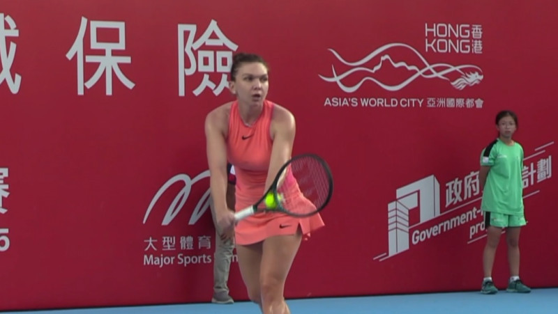 simona halep hong kong