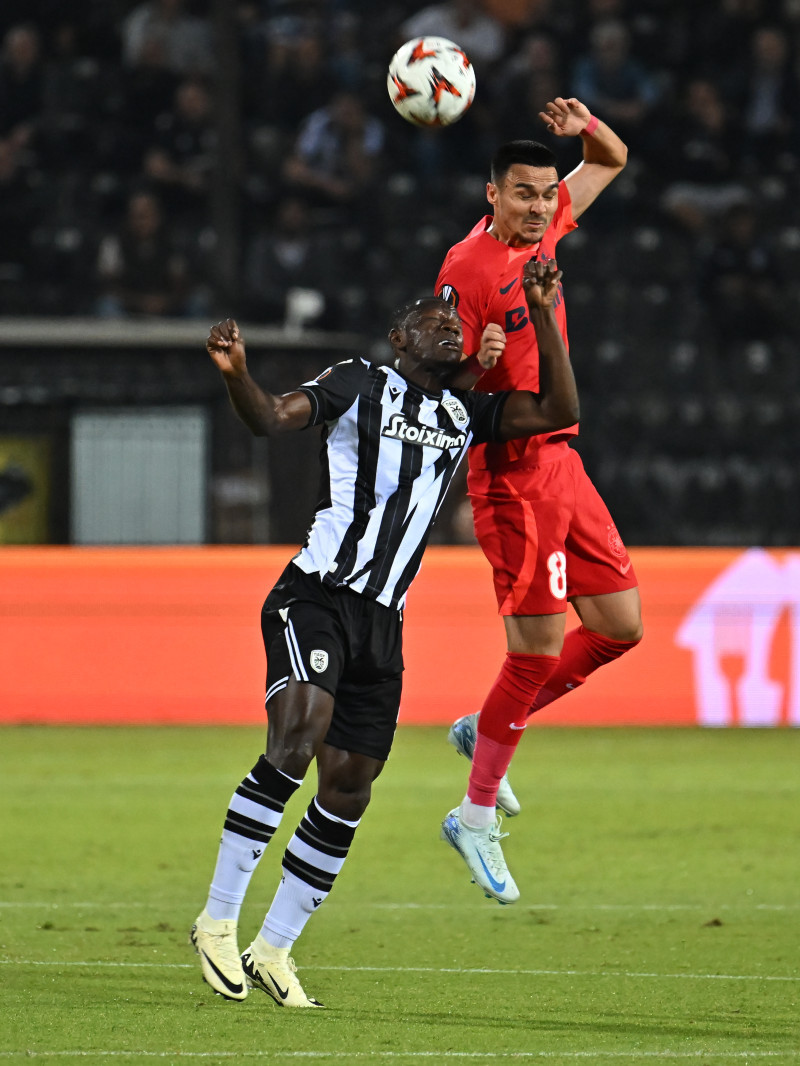 FOTBAL:PAOK SALONIC-FCSB, UEFA EUROPA LEAGUE (3.10.2024)