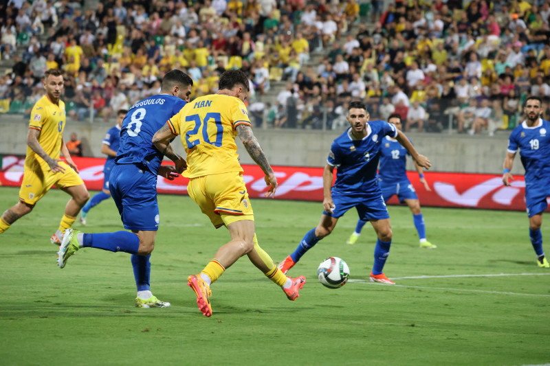 FOTBAL: CIPRU - ROMANIA, LIGA NATIUNILOR (12.12.2024)
