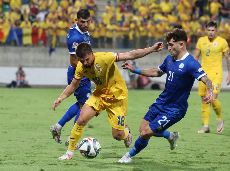 FOTBAL: CIPRU - ROMANIA, LIGA NATIUNILOR (12.12.2024)