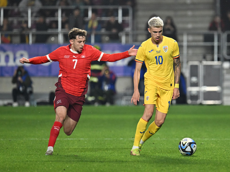 FOTBAL:ROMANIA U21-ELVETIA U21, PRELIMINARIILE UEFA EURO 2025 (15.10.2024)