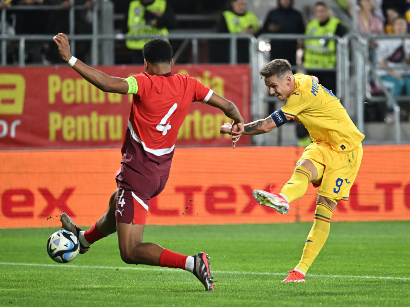 FOTBAL:ROMANIA U21-ELVETIA U21, PRELIMINARIILE UEFA EURO 2025 (15.10.2024)