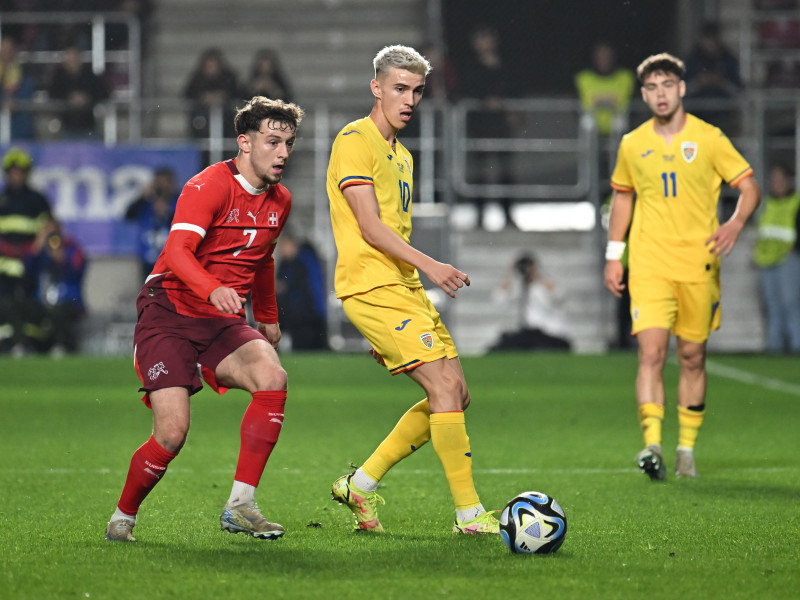 FOTBAL:ROMANIA U21-ELVETIA U21, PRELIMINARIILE UEFA EURO 2025 (15.10.2024)