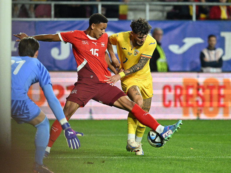 FOTBAL:ROMANIA U21-ELVETIA U21, PRELIMINARIILE UEFA EURO 2025 (15.10.2024)