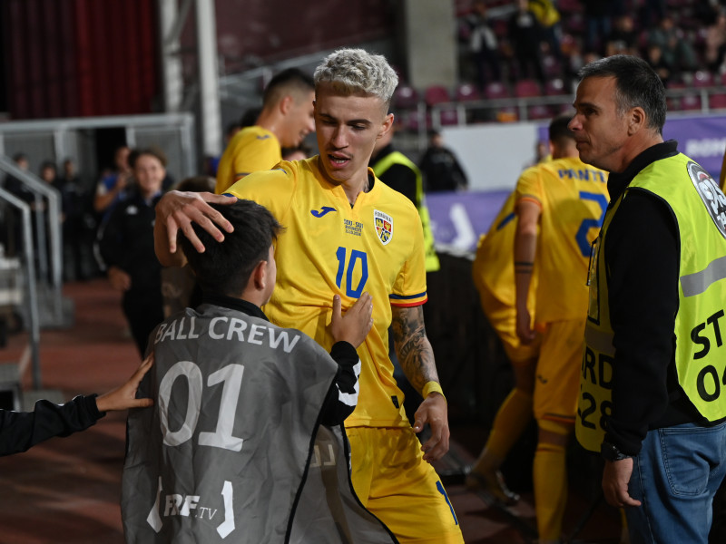 FOTBAL:ROMANIA U21-ELVETIA U21, PRELIMINARIILE UEFA EURO 2025 (15.10.2024)