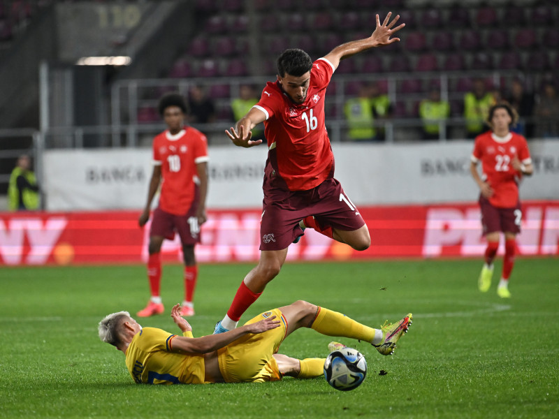 FOTBAL:ROMANIA U21-ELVETIA U21, PRELIMINARIILE UEFA EURO 2025 (15.10.2024)