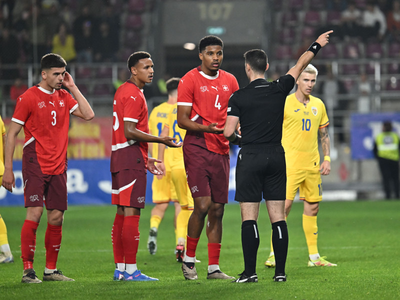 FOTBAL:ROMANIA U21-ELVETIA U21, PRELIMINARIILE UEFA EURO 2025 (15.10.2024)