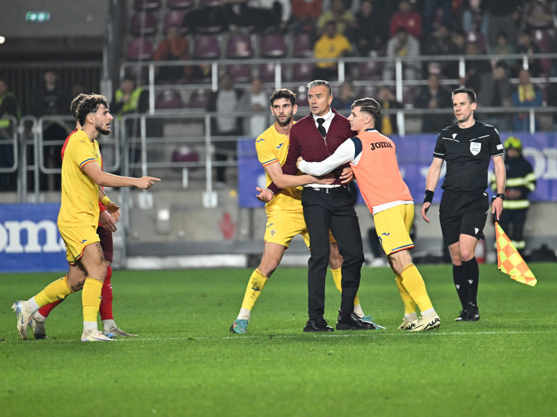 FOTBAL:ROMANIA U21-ELVETIA U21, PRELIMINARIILE UEFA EURO 2025 (15.10.2024)