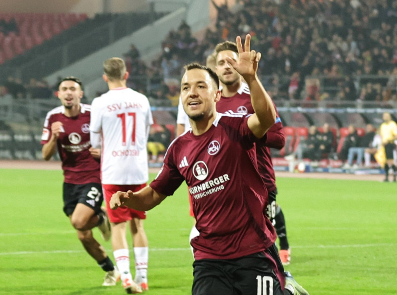 25.10.2024 - Fussball - Saison 2024 2025 - 2. Fussball - Bundesliga - 10. Spieltag: 1. FC Nürnberg FCN ( Club ) - SSV Ja