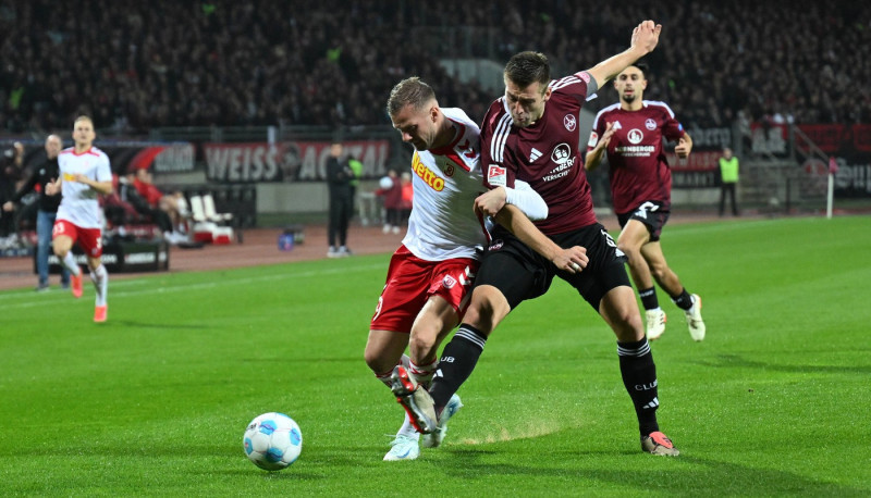 25.10.2024 - Fussball - Saison 2024 2025 - 2. Fussball - Bundesliga - 10. Spieltag: 1. FC Nürnberg FCN ( Club ) - SSV Ja