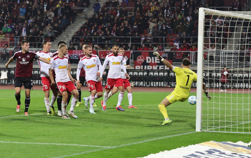 25.10.2024 - Fussball - Saison 2024 2025 - 2. Fussball - Bundesliga - 10. Spieltag: 1. FC Nürnberg FCN ( Club ) - SSV Ja