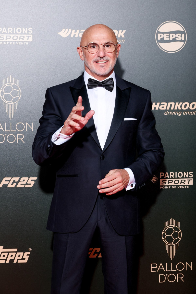 Photocall de la cérémonie du Ballon d'Or 2024 au théâtre du Châtelet à Paris