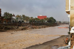 The Turia River Crosses The River Turia, In Valencia, Due To The Heavy Damage That Hits The Eastern Peninsular, Xirivella, Spain - 30 Oct 2024