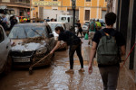 Spain, Destruction from the floods in Valencia