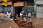 Spain, Destruction from the floods in Valencia