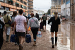 Spain, Destruction from the floods in Valencia