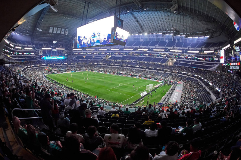 RECORD DATE NOT STATED Seleccion Mexicana 2024 Mexico 0-0 Canada General View Stadium during the game International Frie