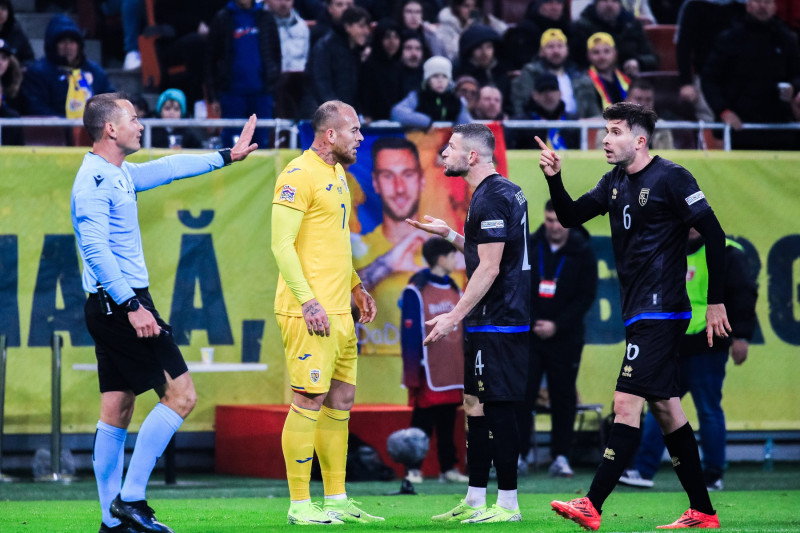 15 novemberr 2024, UEFA Nations League, League phase, Matchday 5,League C,Group C2, Romania vs Kosovo, National Arena Bu