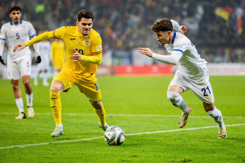 FOOTBALL - UEFA NATIONS LEAGUE - ROMANIA v CYPRUS, , Bucharest, Roumanie - 18 Nov 2024